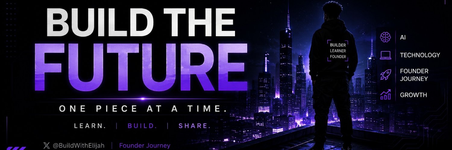 BuildWithElijah's profile banner image
