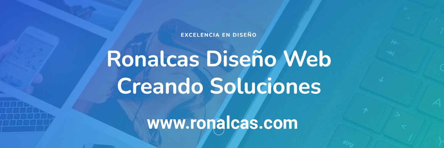 Ronalcas Web banner