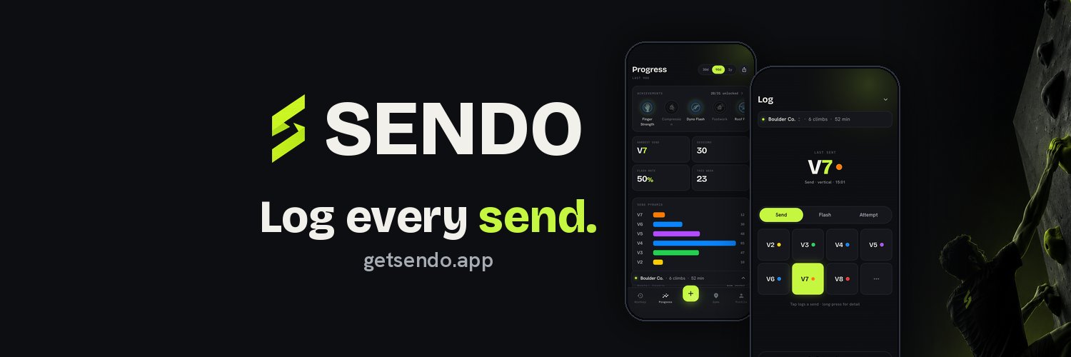 SendoClimbing's profile banner image