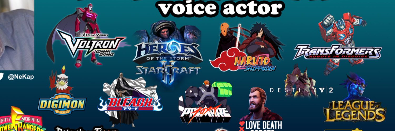 Neil Kaplan - Voice Actor Profile Banner