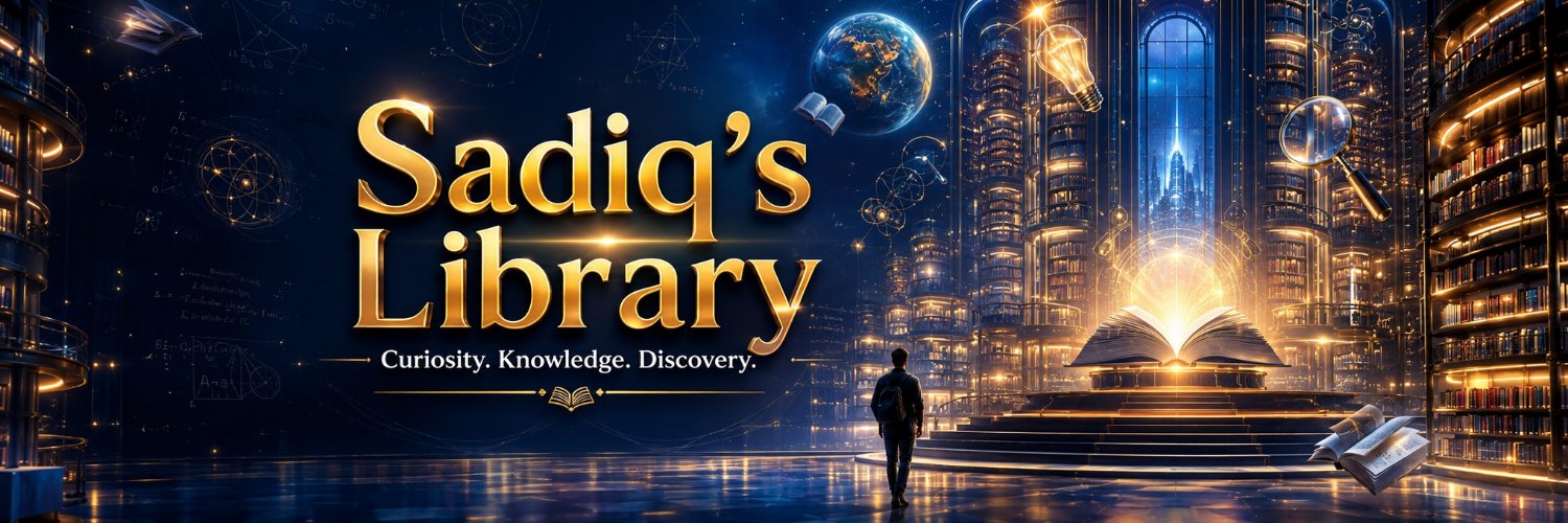 sadiqslibrary's profile banner image