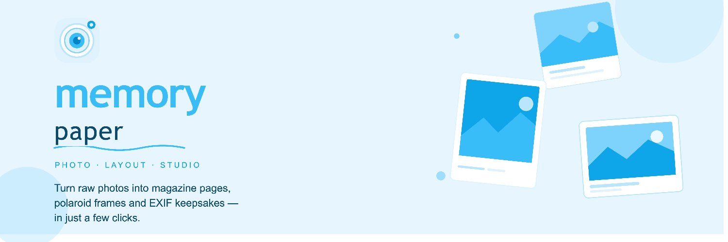 MemoryPaperWeb's profile banner image