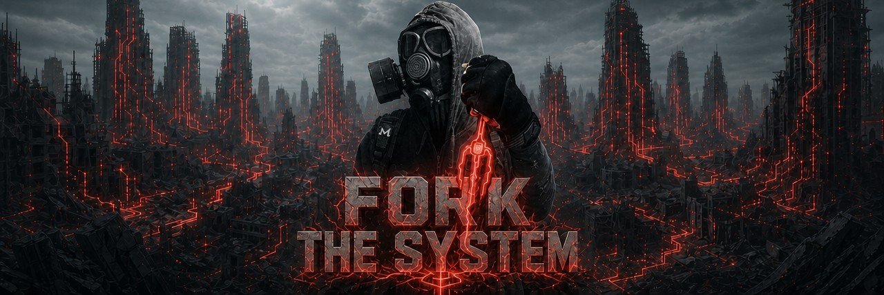 Fork The System banner