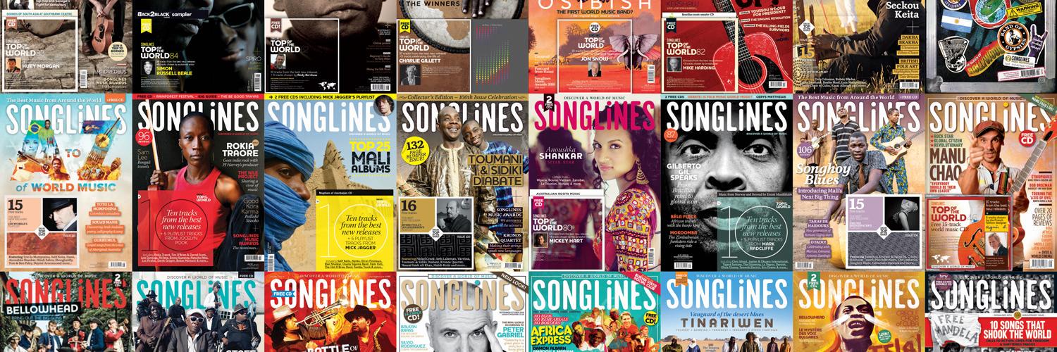 Songlines Magazine banner