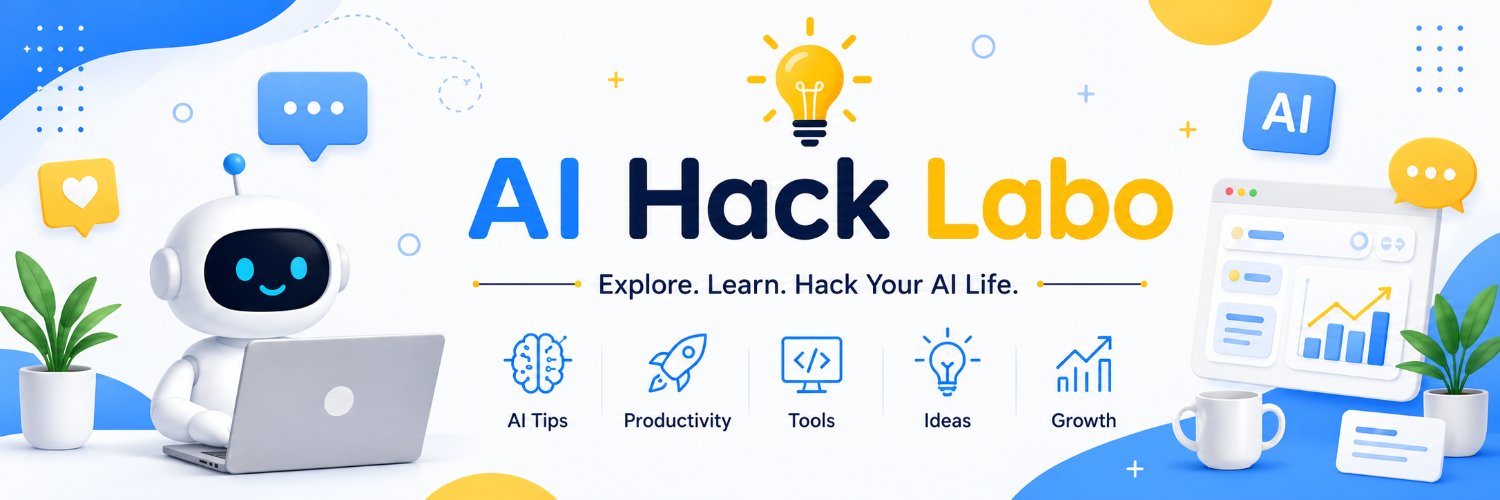 AI_Hack_Labo's profile banner image
