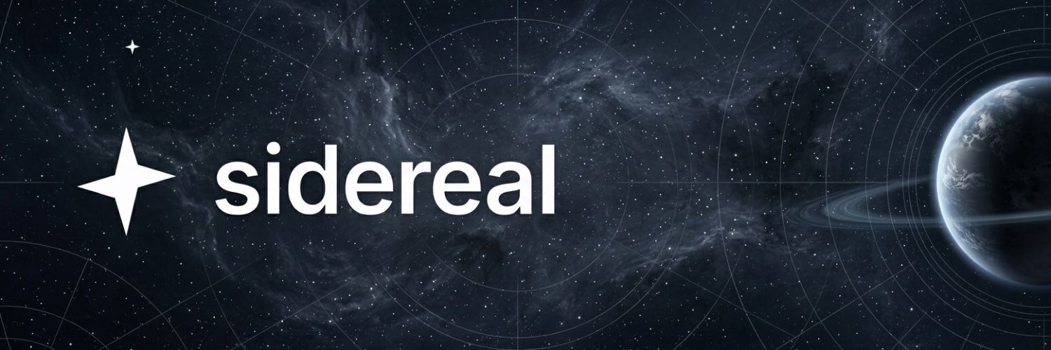 Sidereal banner