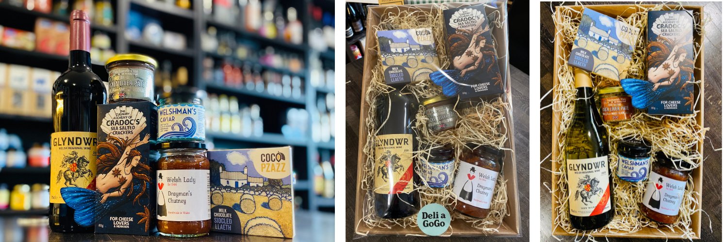 Deli a GoGo - Home of the All Welsh Hamper banner
