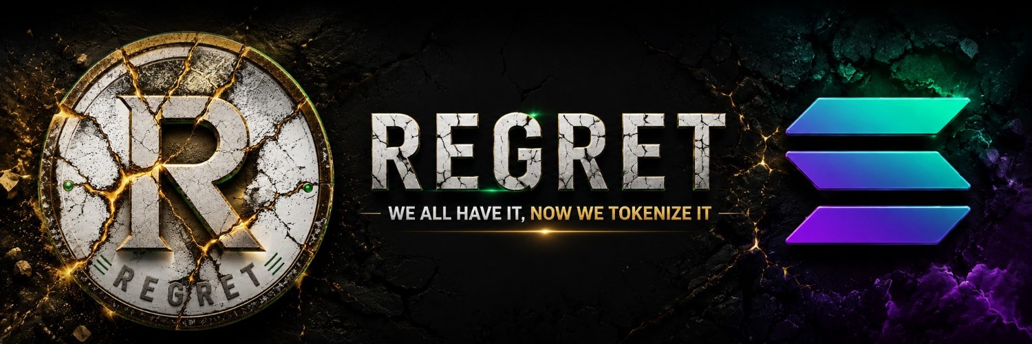 REGRET banner