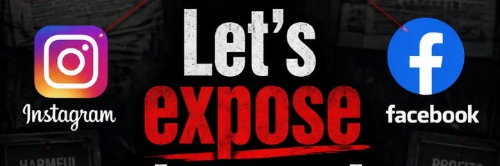 Protest against Meta Instagram Facebook & Ban Meta banner