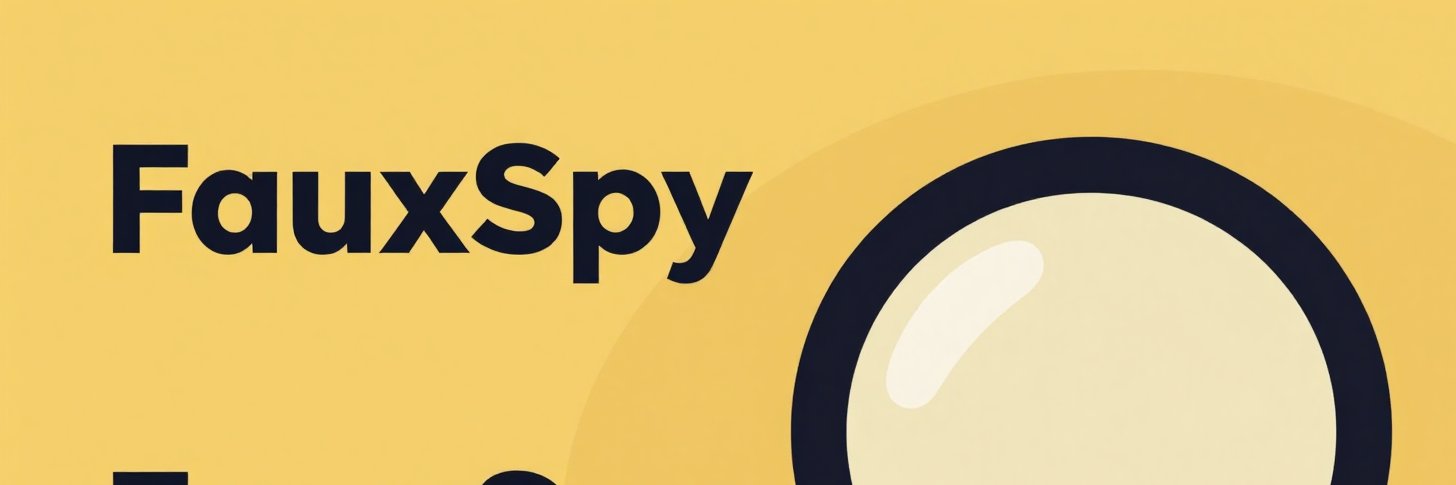 Faux Spy banner