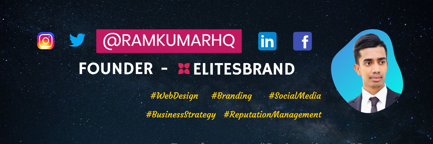 RamkumarHQ's profile banner image