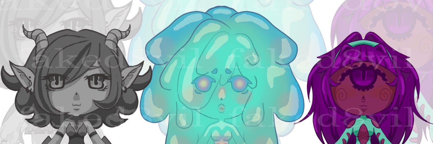 fake devil banner