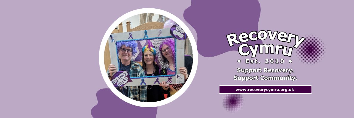 Recovery Cymru banner