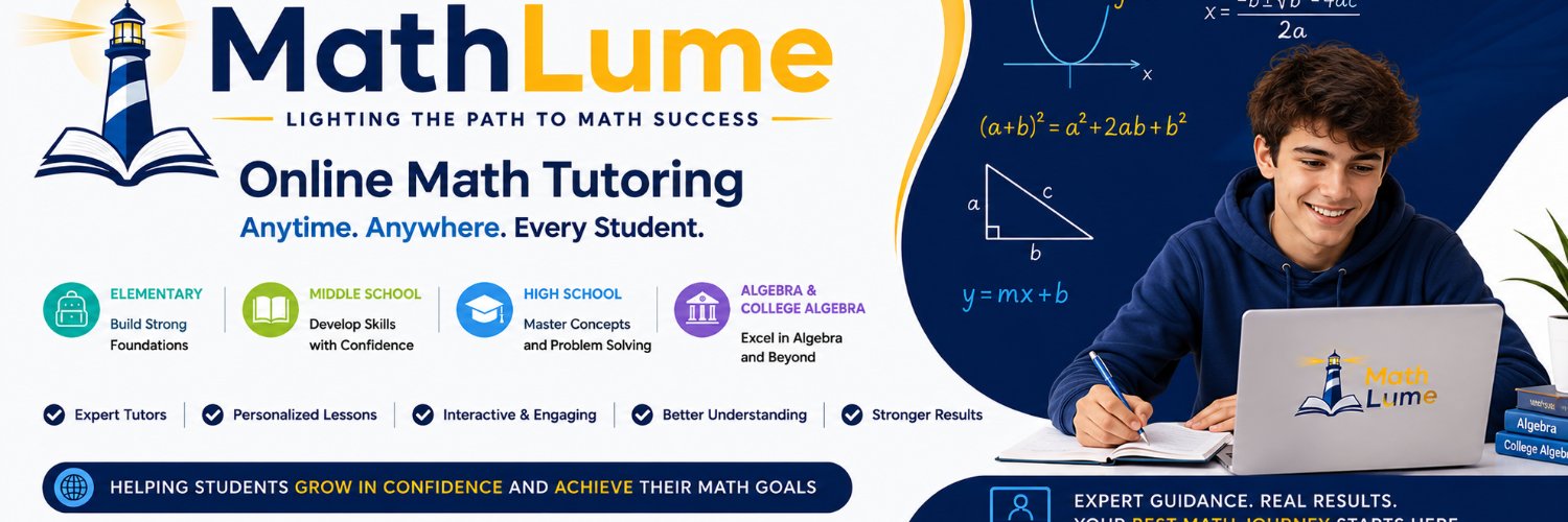 MathLume's profile banner image