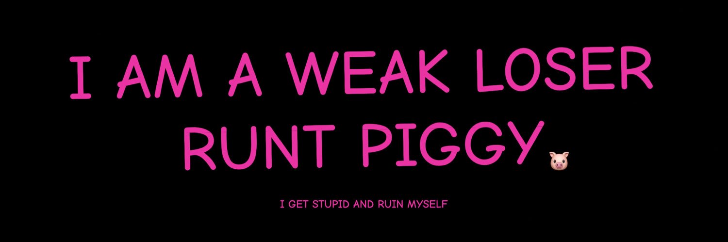 WeakRuntLoser's profile banner image
