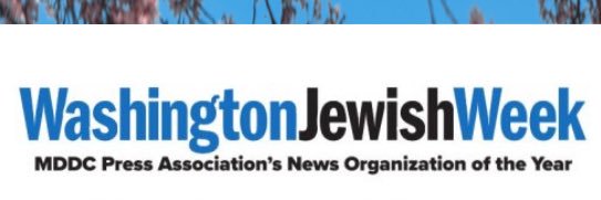 Washington Jewish Week banner