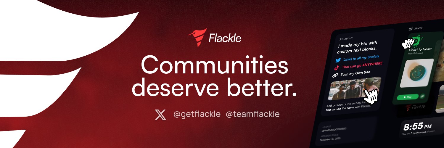 GetFlackle's profile banner image