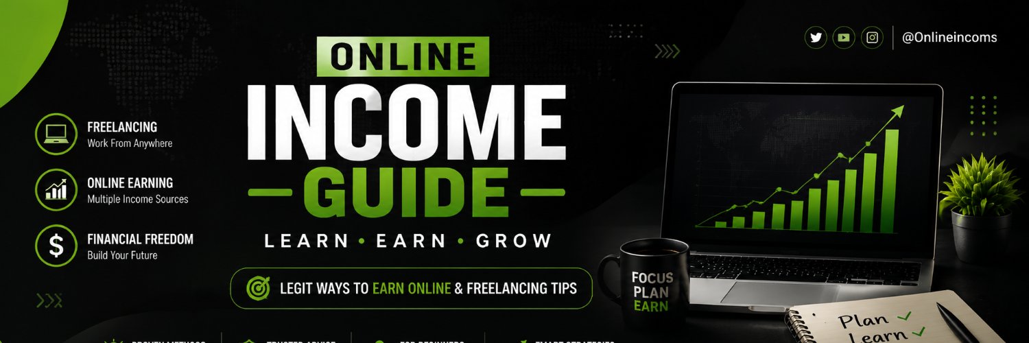 Onlineincoms's profile banner image
