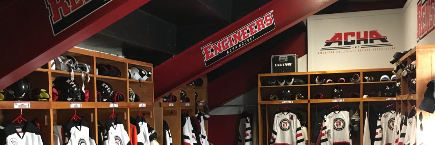 RPI ACHA Hockey banner