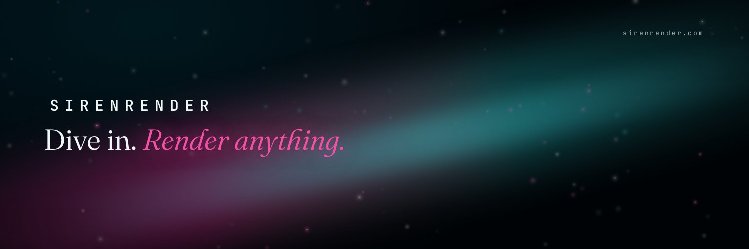 SirenRenderAI's profile banner image