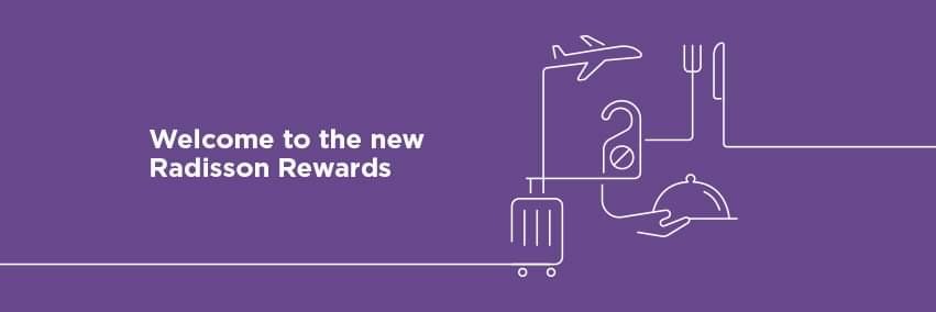 Radisson Rewards banner