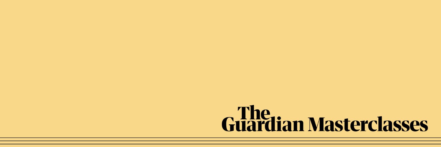 Guardian Masterclasses banner