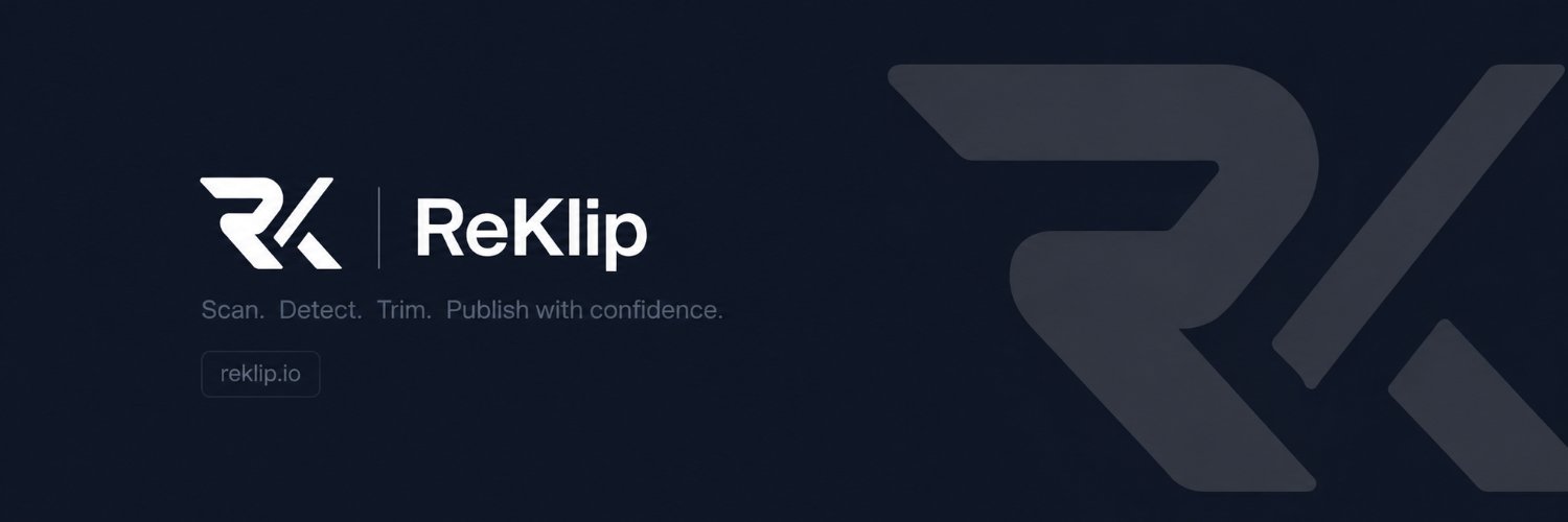 reklipio's profile banner image