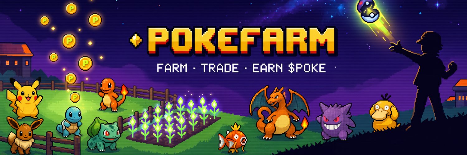 PokeFarmSolana's profile banner image