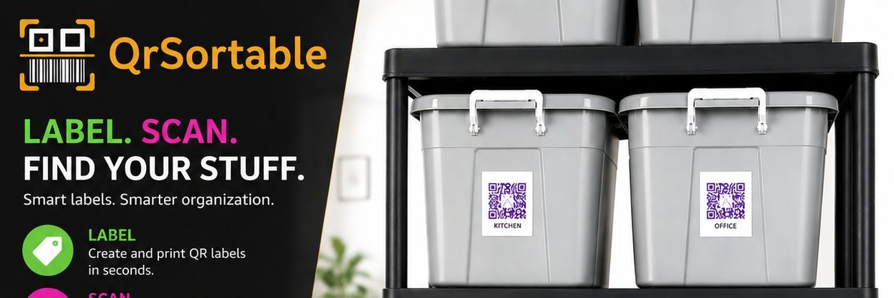 QrSortable's profile banner image