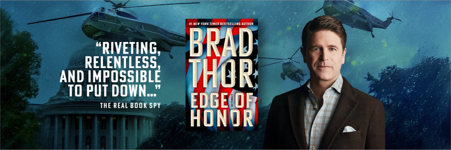 Brad Thor's banner