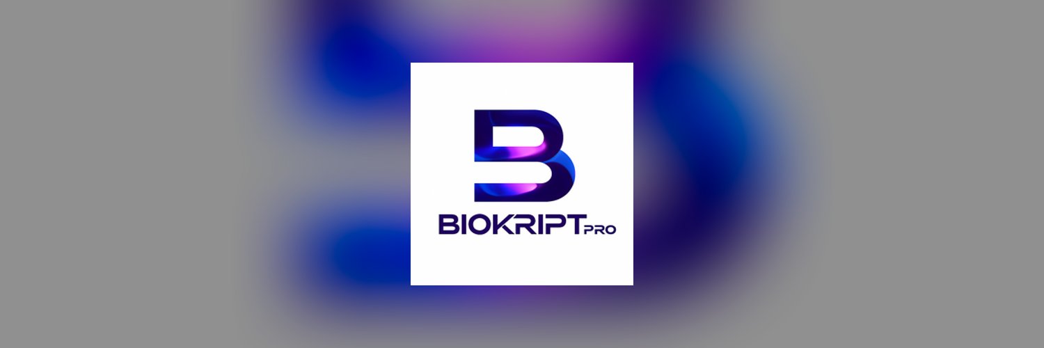biokript's profile banner image