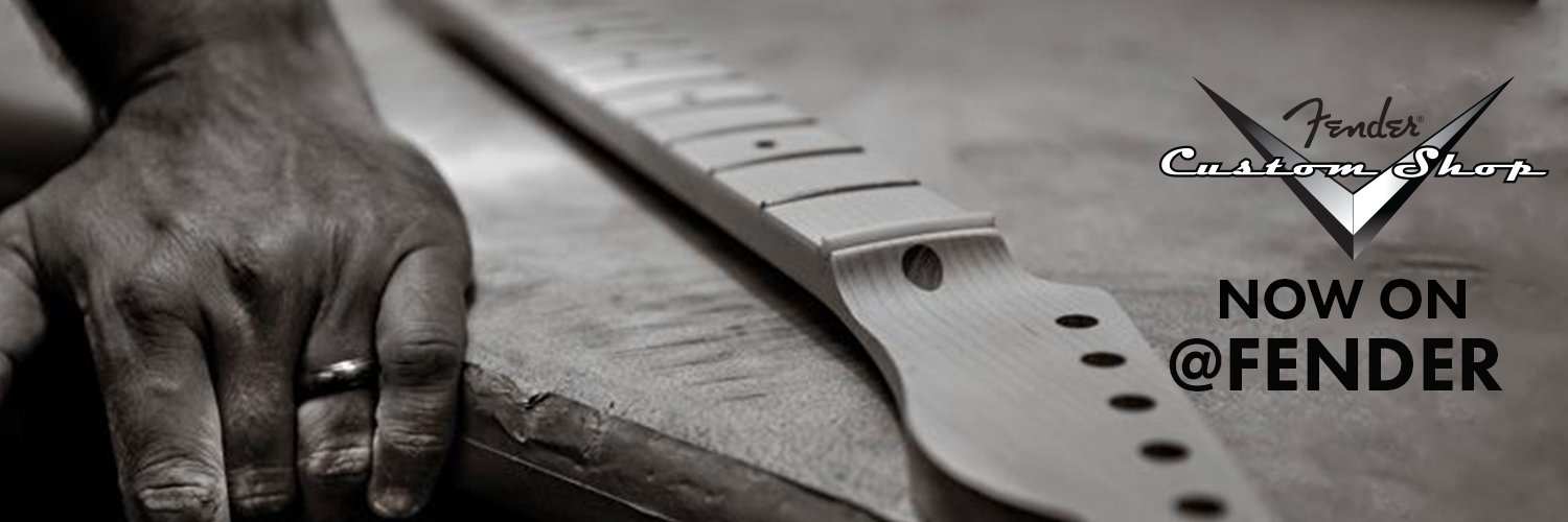 Fender® Custom Shop banner