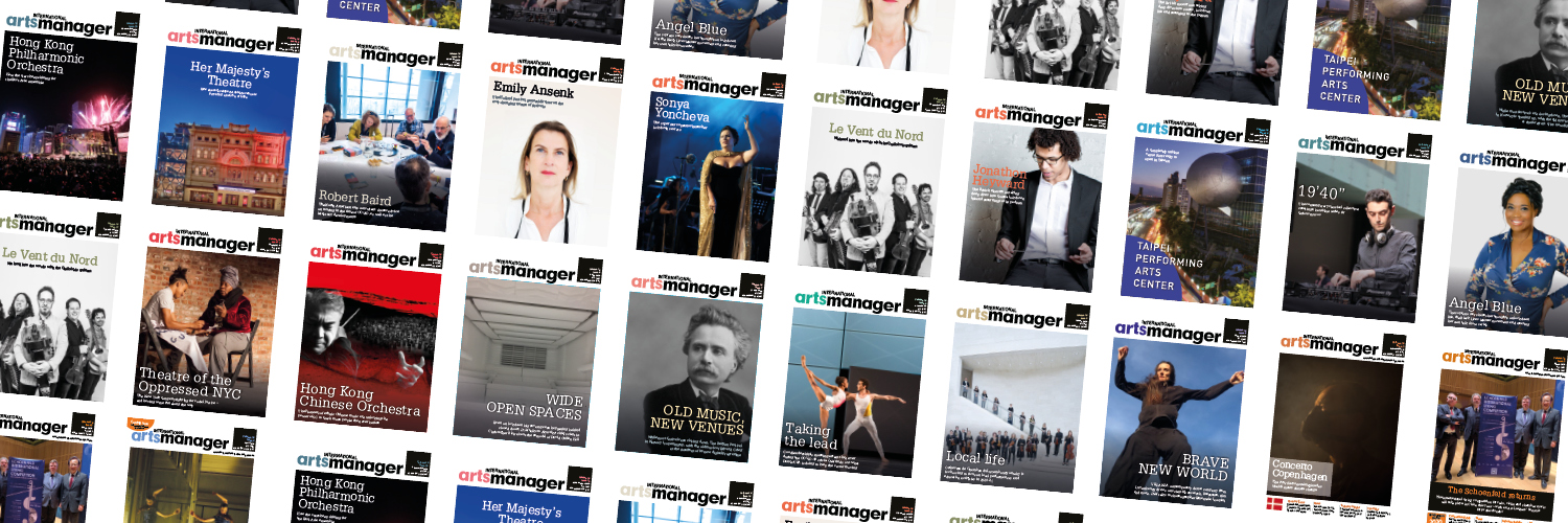 International Arts Manager banner