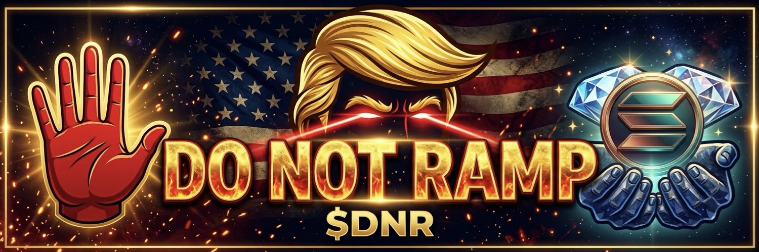 Do Not Ramp banner