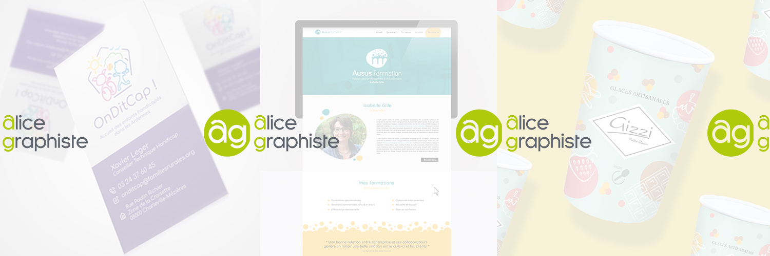 Alice Graphiste banner