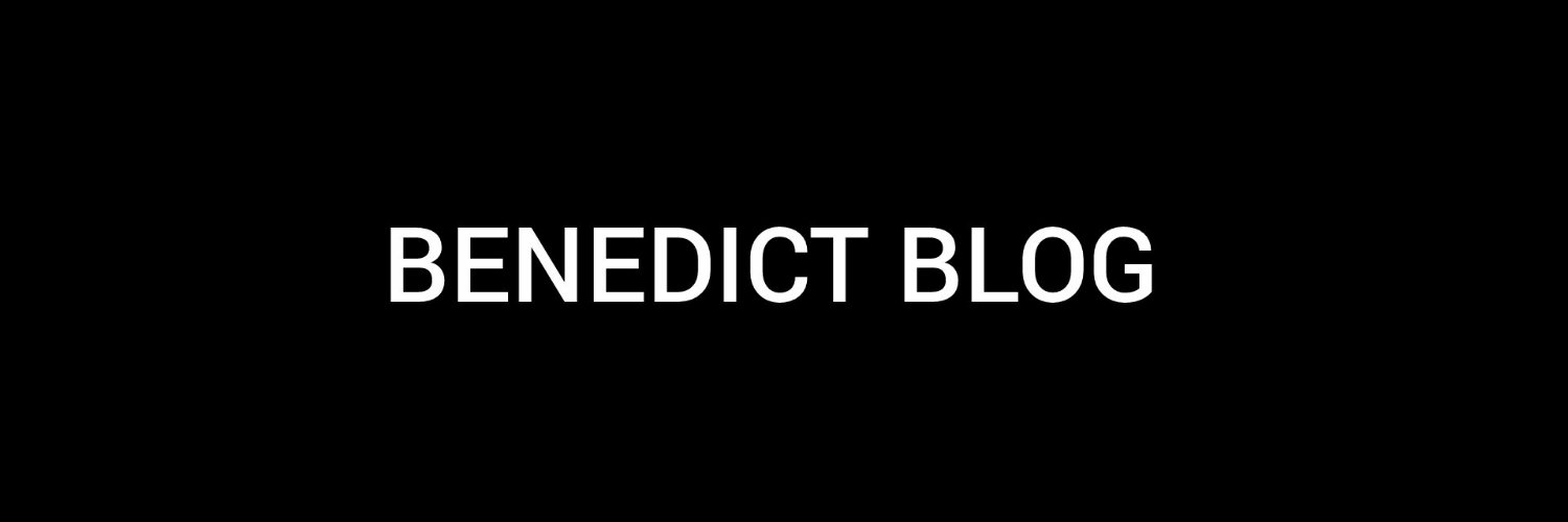 Benedictblog's profile banner image
