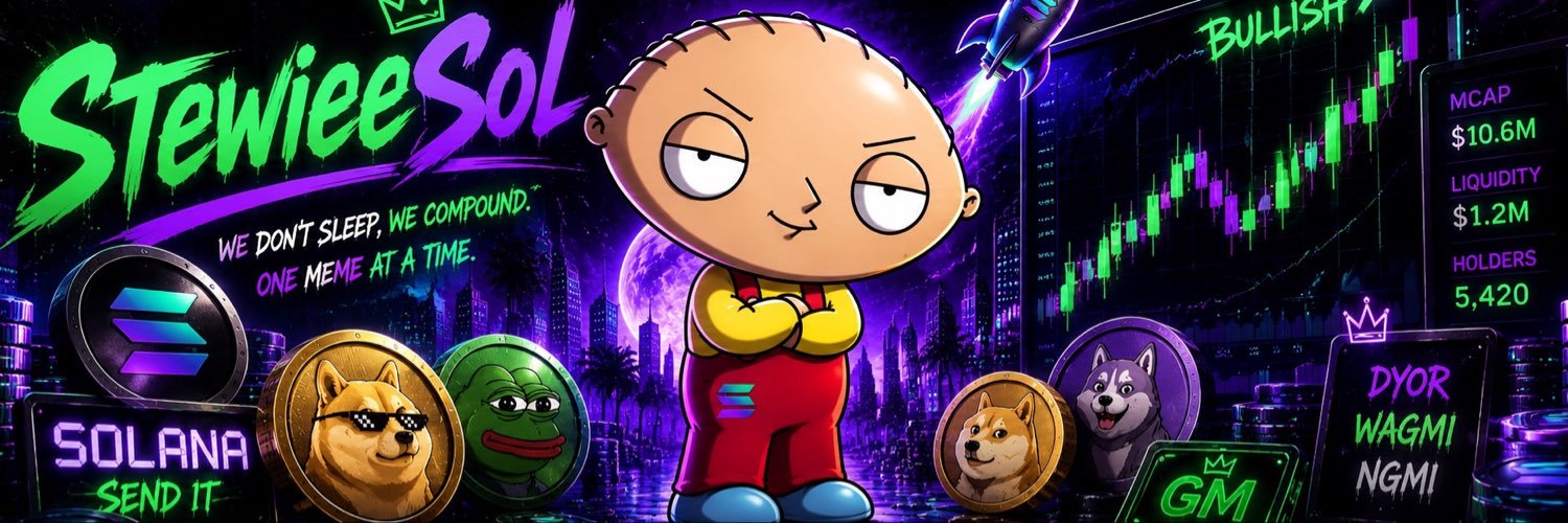 StewieeSol's profile banner image