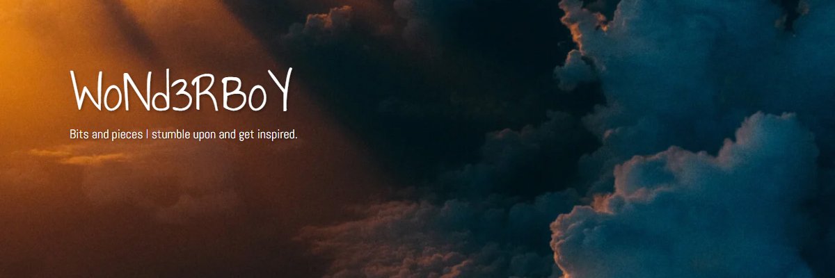 WoNd3RBoY's profile banner image