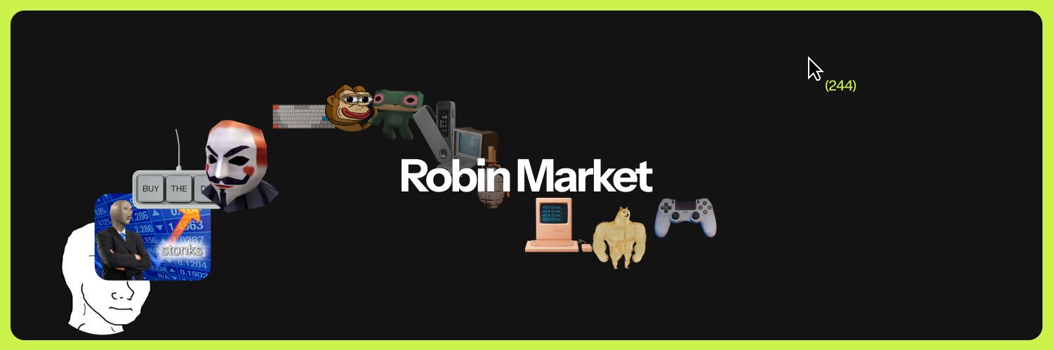 RobinMarket banner
