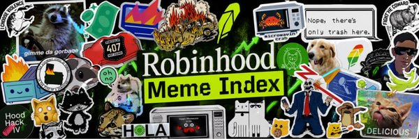 Robinhood Meme Index banner
