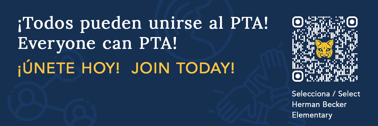 Becker Elementary PTA banner