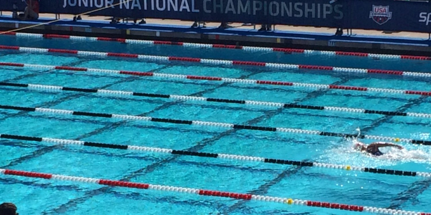 New Trier Aquatics banner