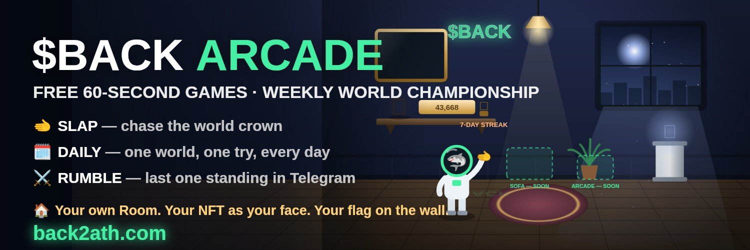 $BACK SLAP 🫲 banner