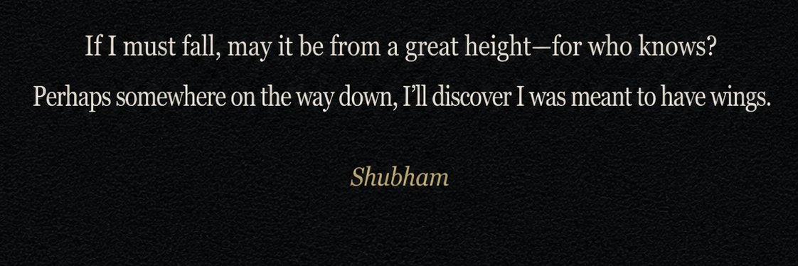 ShubhammBT's profile banner image