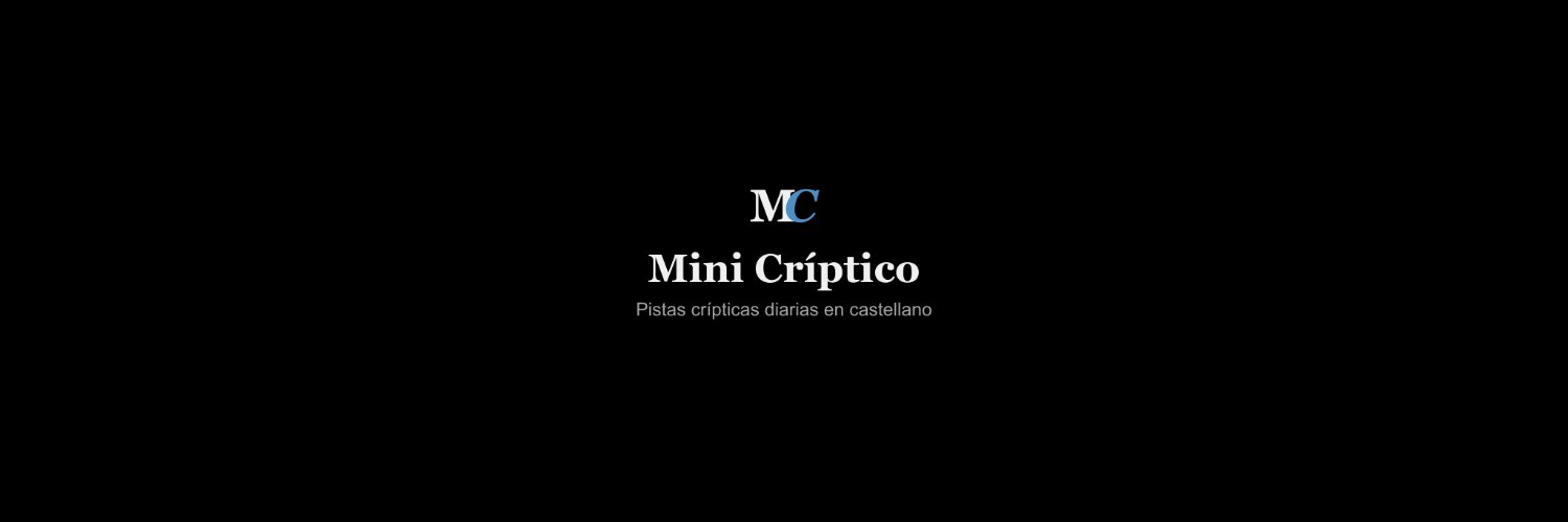 minicriptico's profile banner image