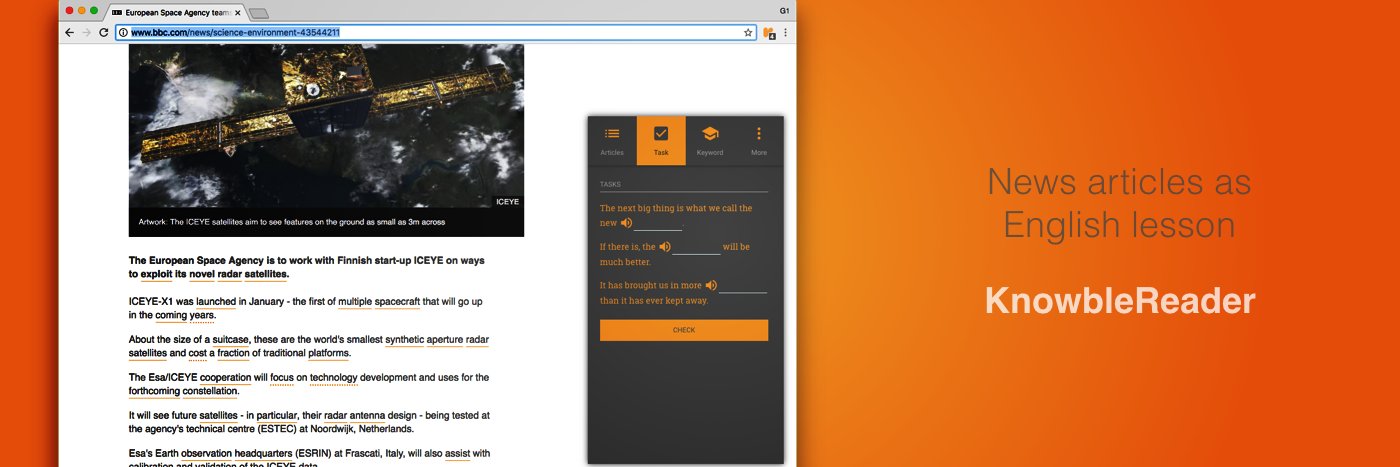 KnowbleReader banner