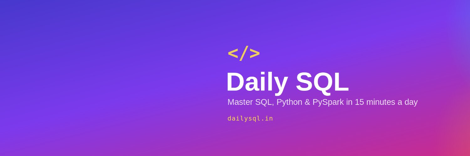 dailysqlin's profile banner image