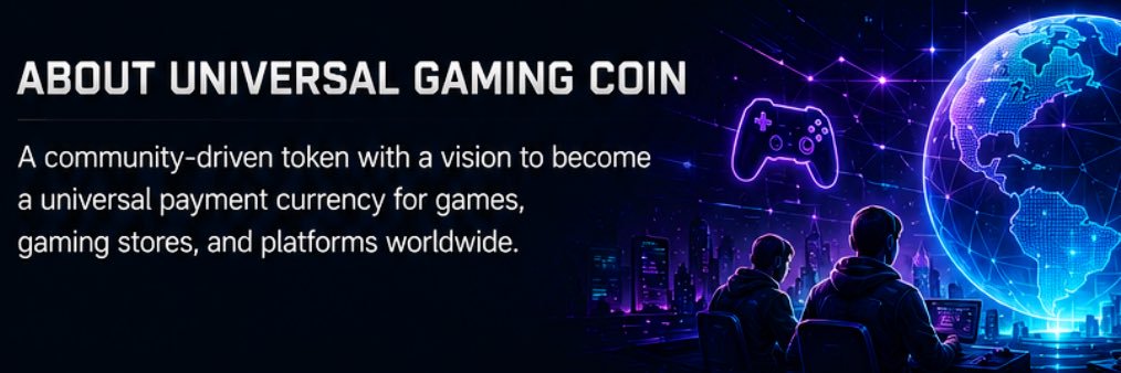 @Official Universal Game Coin banner
