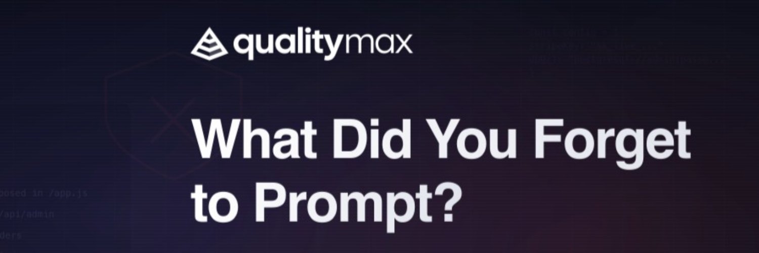 QualityMaxApp's profile banner image