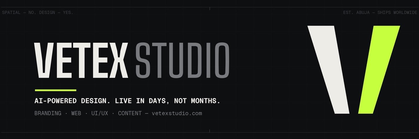 Vetexstudio's profile banner image